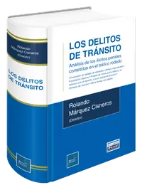 Portada de Los Delitos de Tránsito